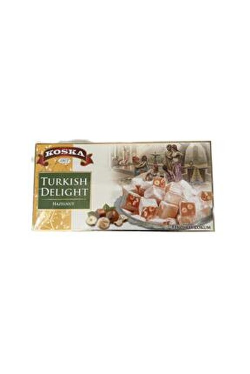 Koska Turkish Delight Hazelnut 400gr ( Lokum )