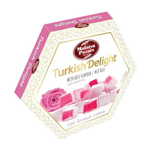 Malatya Pazari Rose (gül) Turkish Delight 250g