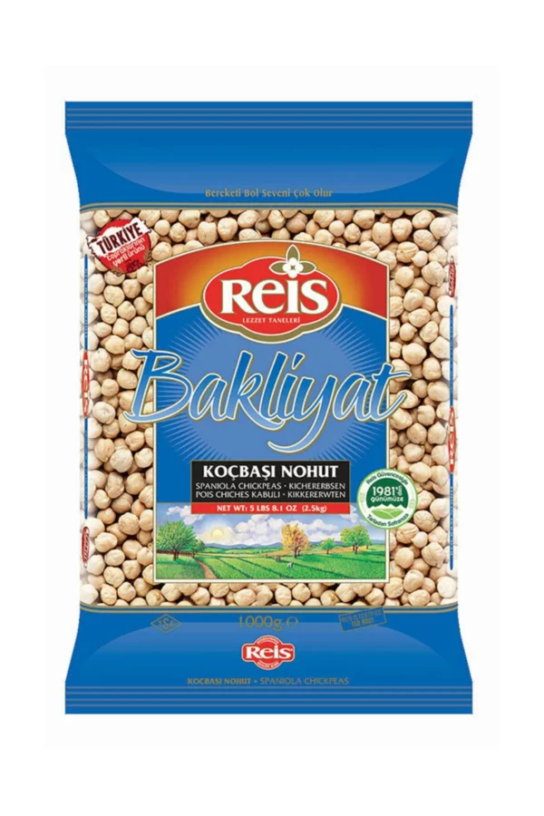 Reis Kocbasi Type Chickpeas  Nohut 1kg