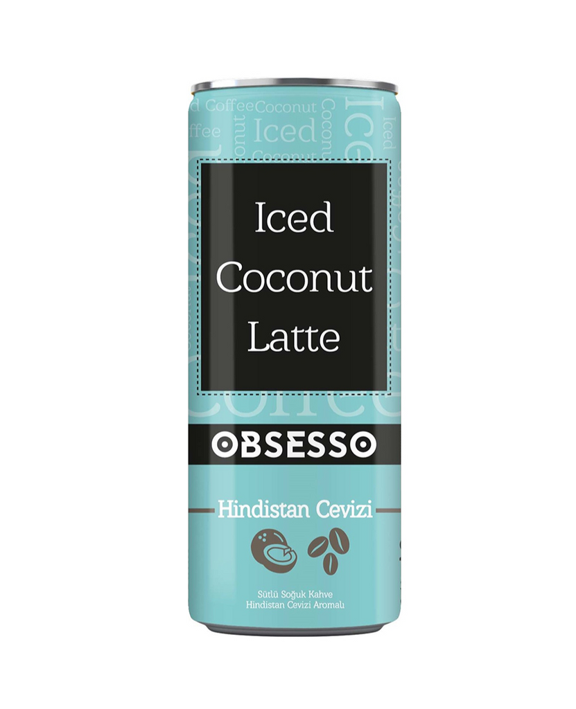 Obsesso Iced Coffee Coconut Latte 250ml