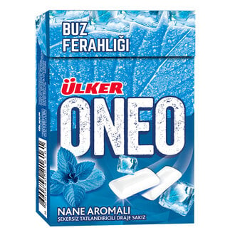Ulker Oneo Sugarfree Peppermint Gum 21gr
