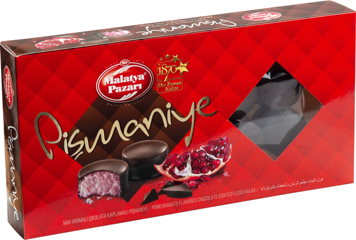 Malatya Pazari Chocolate Covered Pomegranate Candy Floss Pismaniye 200gr