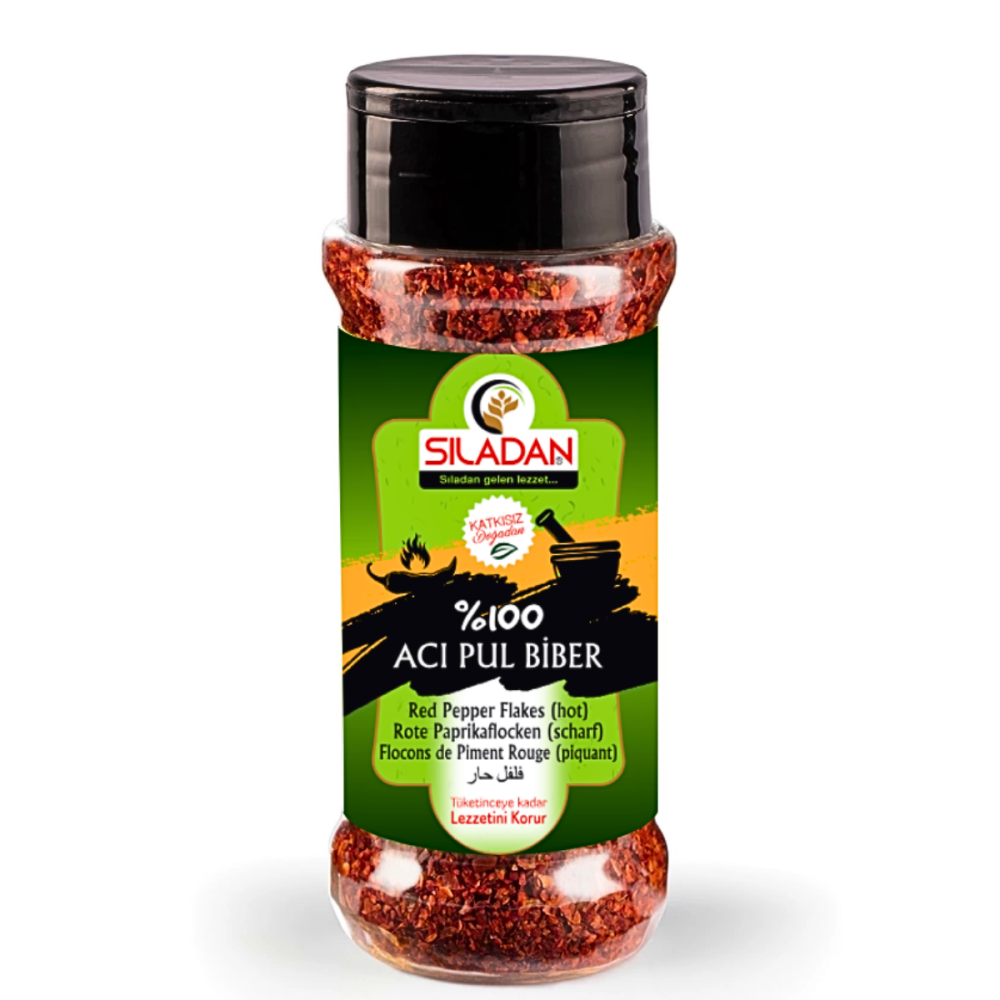 Siladan Red Pepper Flakes Pul Biber HOT 100GR