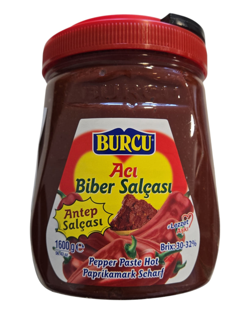 Burcu Pepper Paste Hot 1600gr