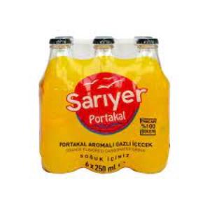 Sariyer Gazoz Pop Orange 200ml x 6