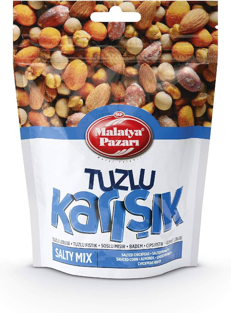 Malatya Pazari Mixed Nuts Salted 125gr