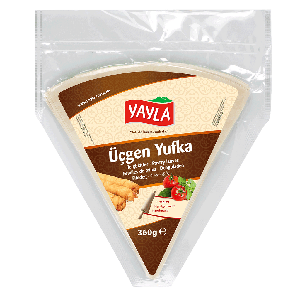 Yayla Filo Dough Sheets TRIANGLE 360gr ( Yufka)