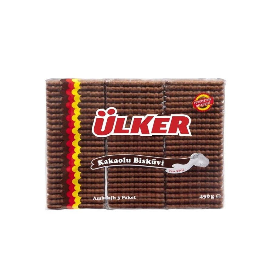 Ulker Potibor Cocoa Tea Biscuit | Cocoa Potibor | 450g
