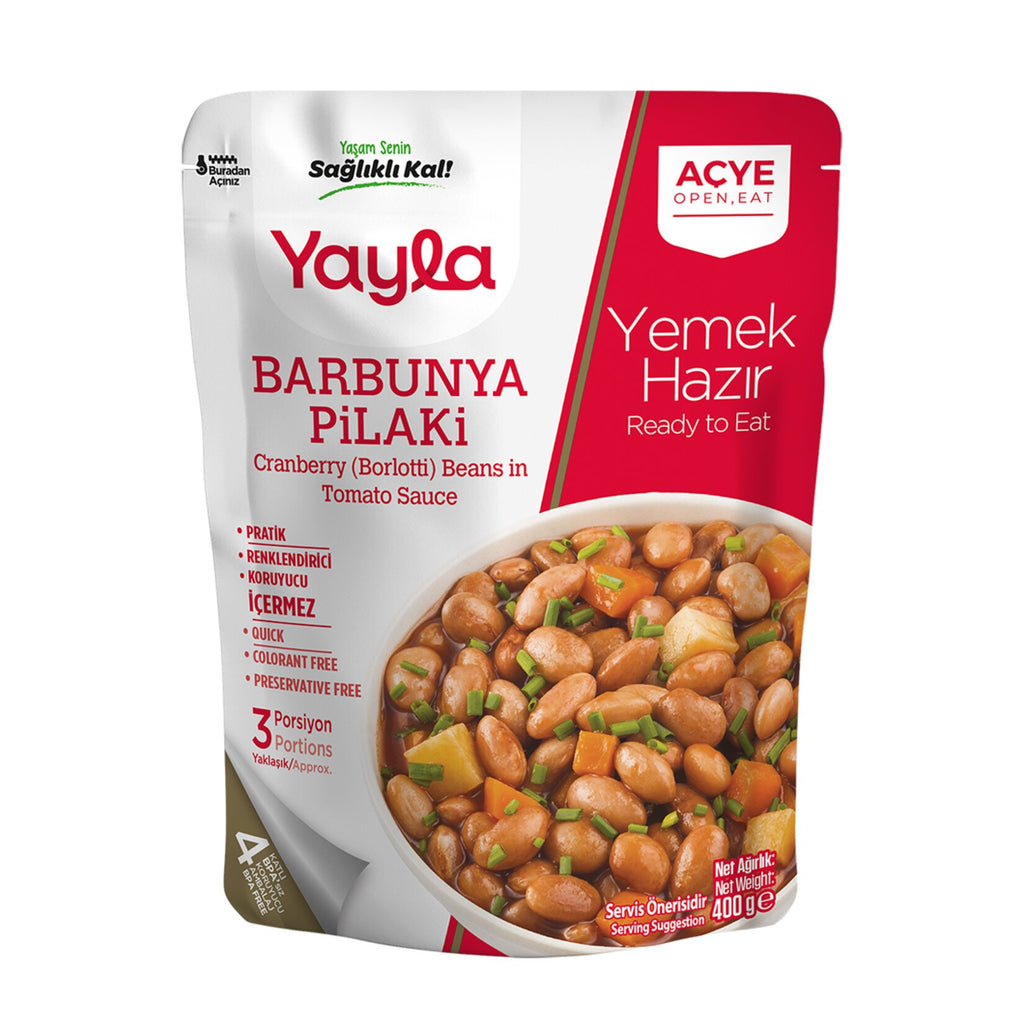 Yayla Borlotti Beans in Tomato Sauce 400gr