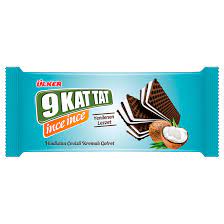 Ulker 9 Kat Wafer Coconut 114gr