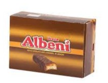 Ulker Albeni Milk Chocolate Coated Caramel 40gr Case of 24