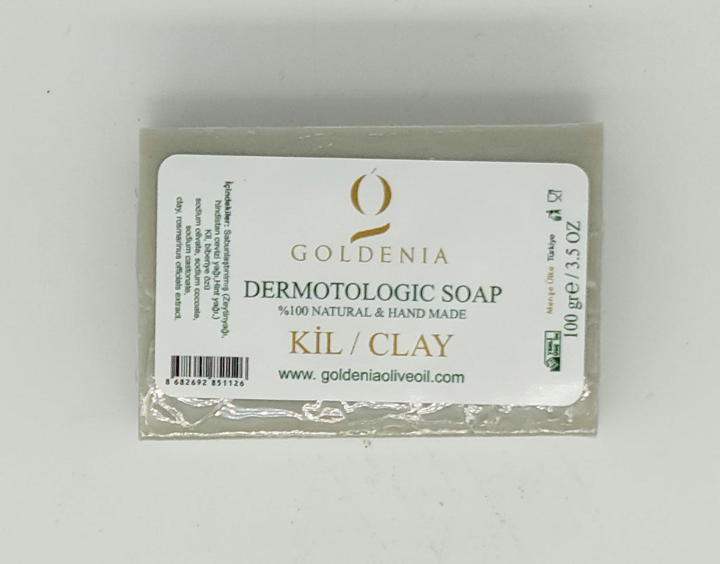 Goldenia Dermotologic Soap Clay (Kil)100gr