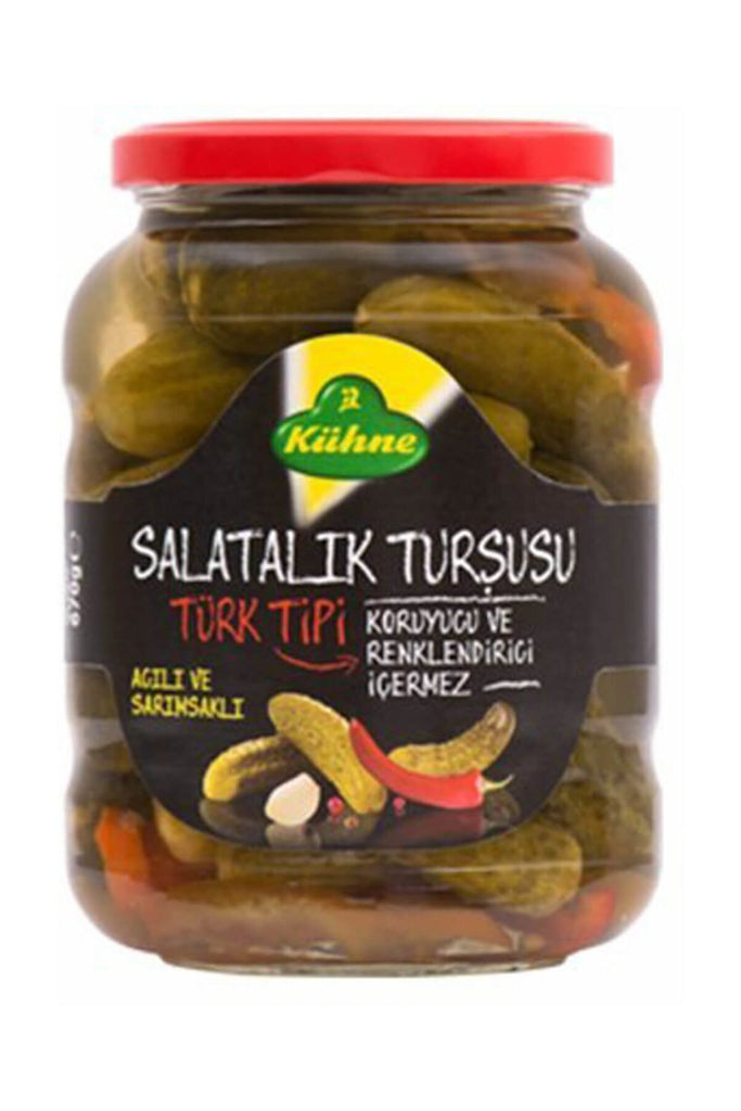 Kuhne Turkish Style Pickled Cucumber 670gr