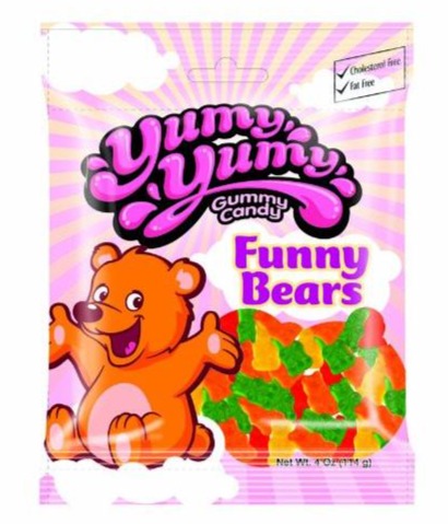 Yumy Yumy Funny Bear 114gr