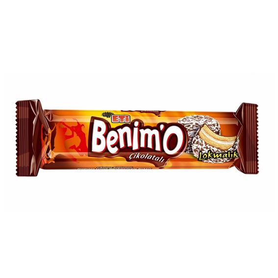 Eti Benimo Chocolate Covered Marshmallow Cookie with Coconut 80gr