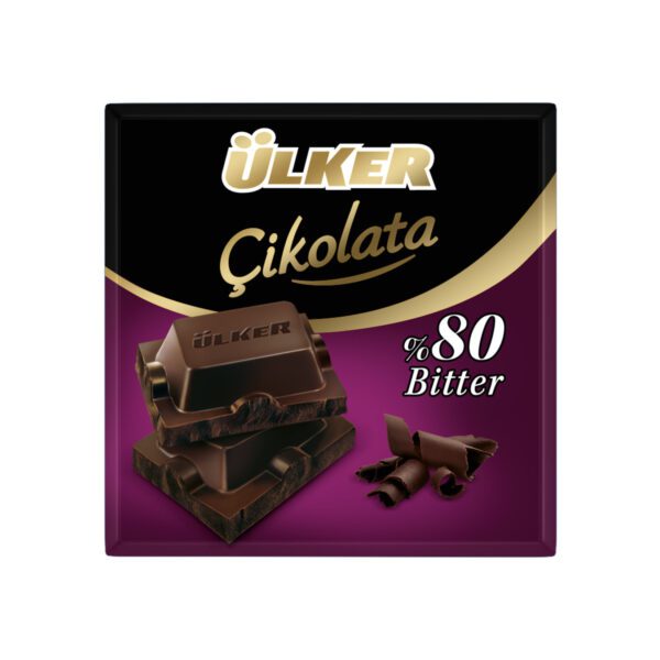 Ulker %80 Bitter Chocolate with Pistachio 60gr
