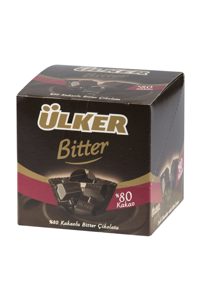 Ulker %80 Bitter Chocolate with Pistachio 60gr Case of 6