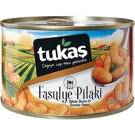 Tukas White Beans in Tomato Sauce 400gr