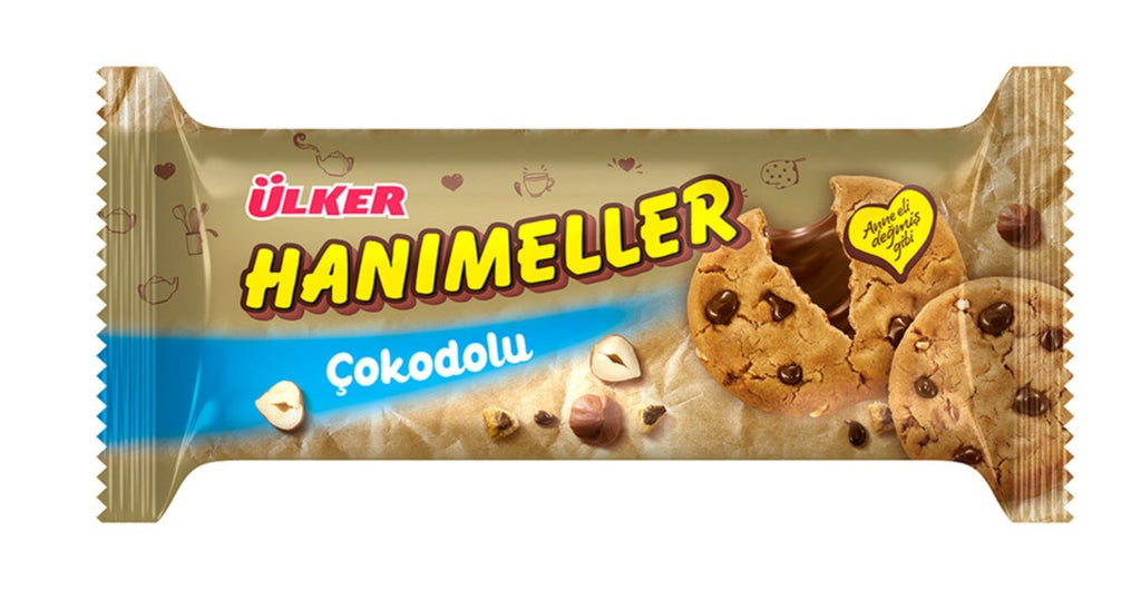 Ulker Hanimeller Cookies with Hazelnut Chocolate Chips 150gr