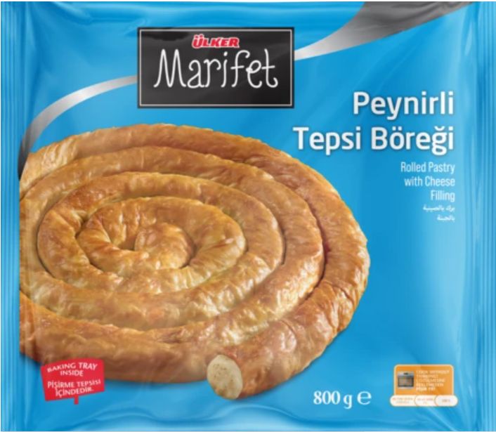 Marifet Borek Phyllo Pastry Pie with Cheese 800gr FROZEN