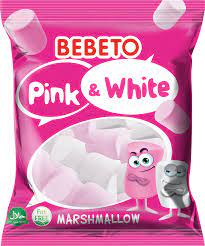 Bebeto Marshmallow Pink White 275gr