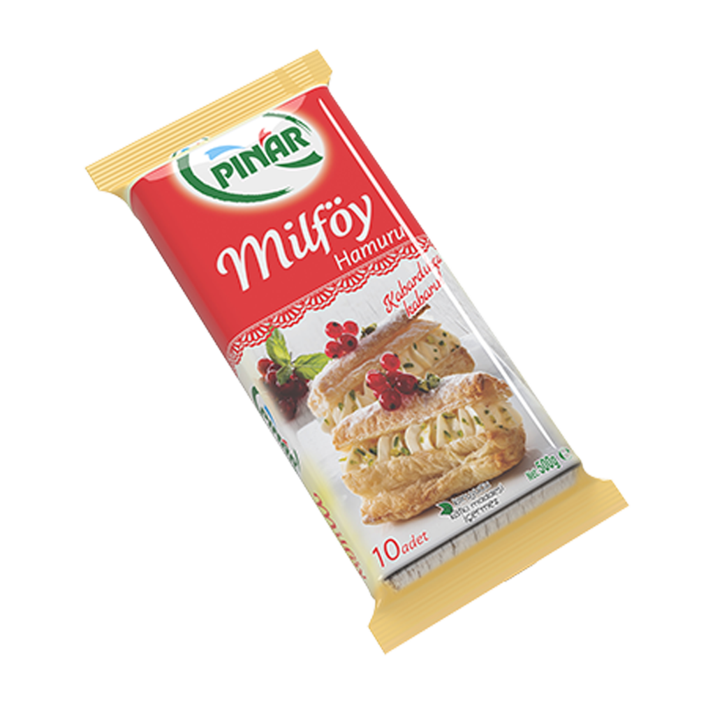 Pinar Puff Pastry Milfoy 1000gr FROZEN