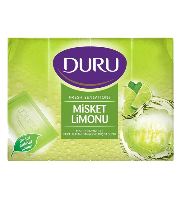 Duru Shower Bar Lime 4 x 150gr