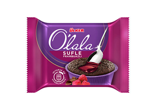 Ulker Olala Souffle Cake with Raspberry 70gr
