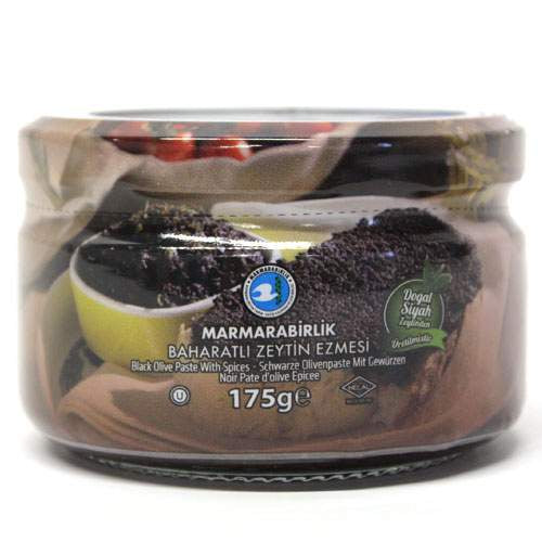 Marmarabirlik Black Olive Paste 175gr SPICY