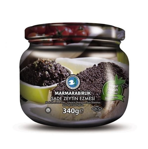 Marmarabirlik Black Olive Paste 340gr Plain