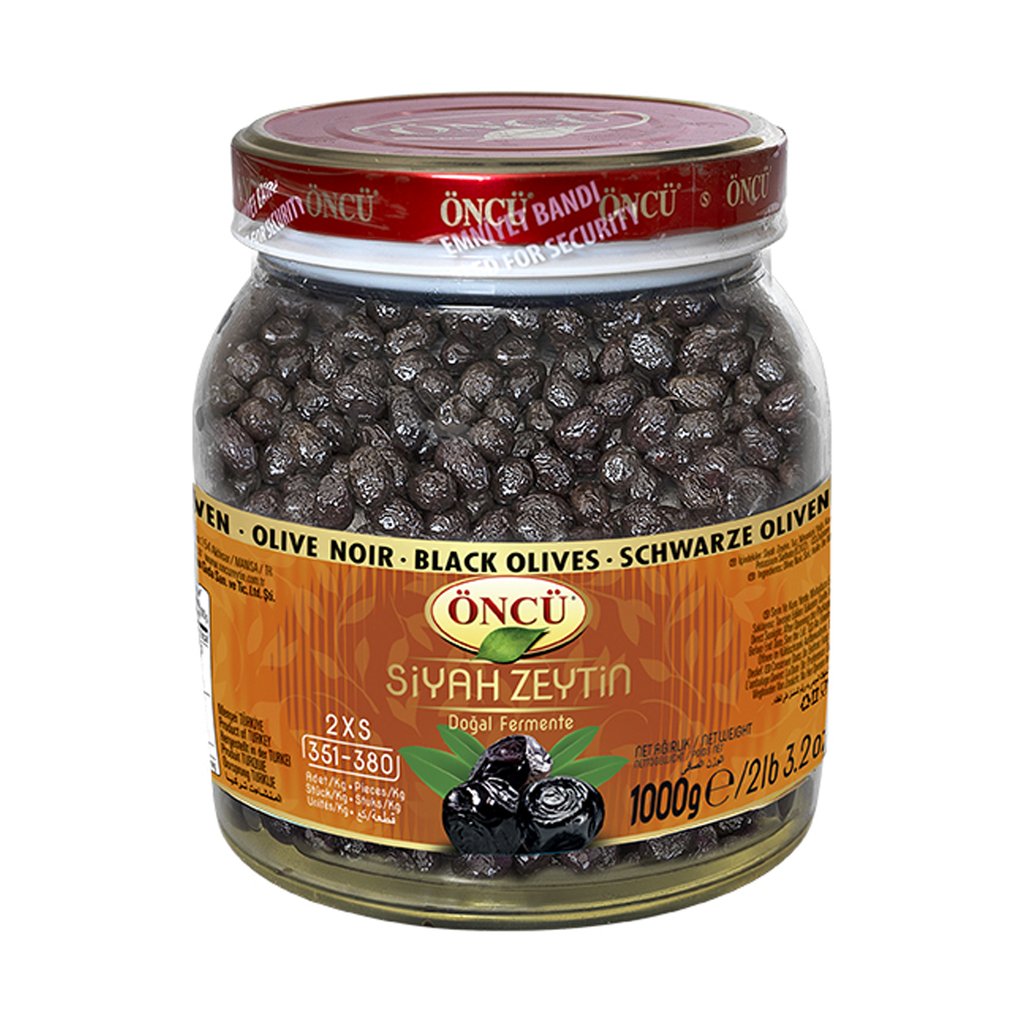 Oncu Black Olives 2XS 1kg
