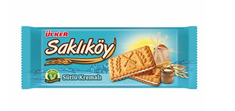 Ulker Saklikoy with Milk Cream 100gr