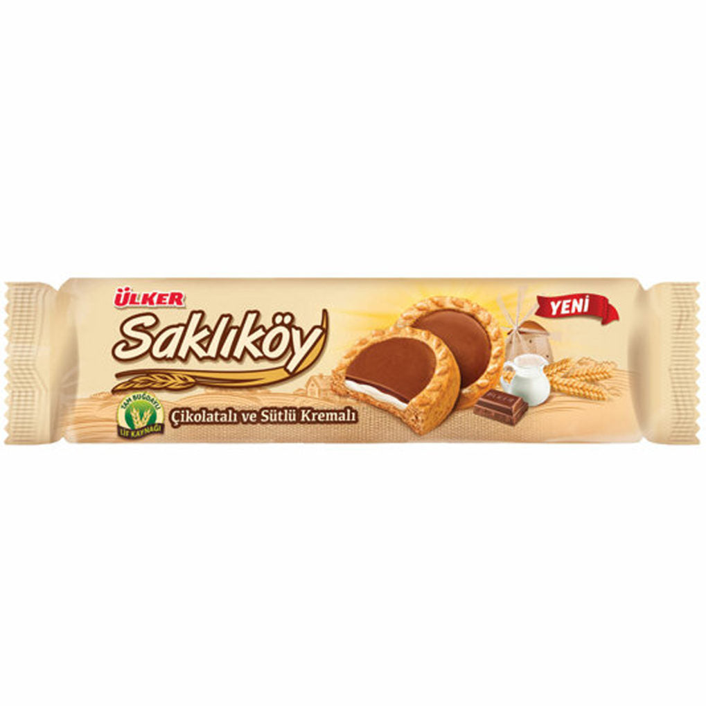 Ulker Saklikoy Oat Cookie with Chocolate Milk 100gr