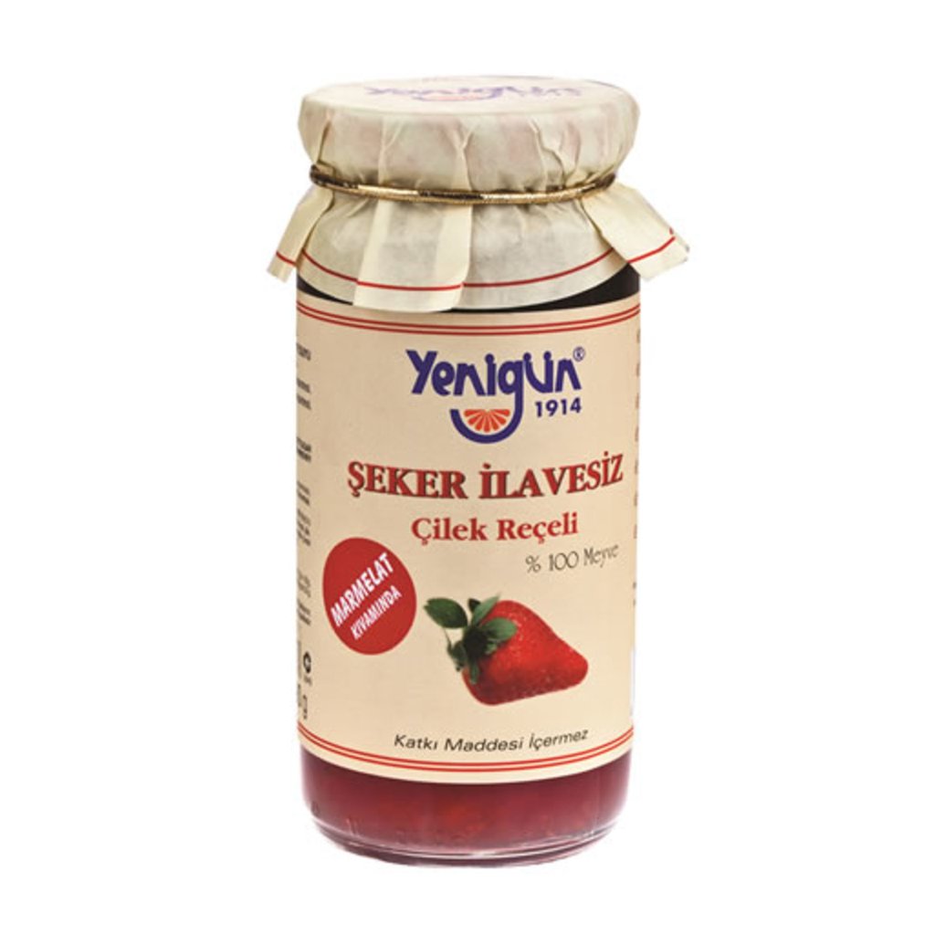 Yenigun Strawberry Jam No Added Sugar 290gr