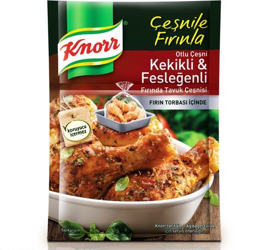 Knorr Chicken Thyme & Basil with Oven Bag 32gr
